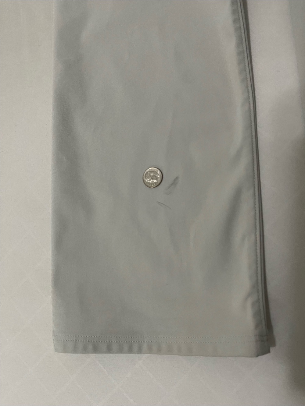 Vuori Meta Pants Mens 36 Light Gray Regular Fit 32"Technical Chino V430 - Picture 5 of 9